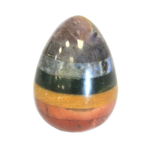 Bonded Chakra Gemstones - Egg