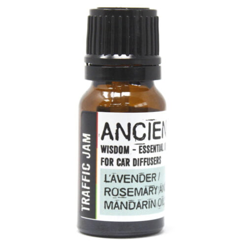 Aromatherapy Car Diffuser Essential Oil Blend - Lavender, Rosemary & Mandarin